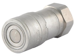 Sparex Wtyczka hydrauliczna płaska Żeński 3/8'' Wielkość montażowa x 3/8'' BSP Gwint żeński S.8023