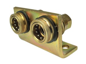 Sparex Zestaw szybkozłączek hydraulicznych Żeński 1/2'' Wielkość montażowa x 1/2'' BSP Gwint żeński S.4411
