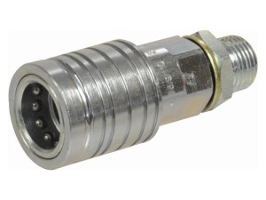 Sparex Wtyczka hydrauliczna Żeński 1/2'' Wielkość montażowa x 1/2'' BSP Gwint męski S.8078