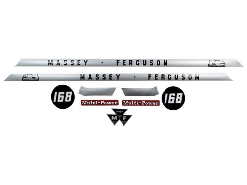 Zestaw naklejek - Massey Ferguson 168 S.41182 - Intertraktor