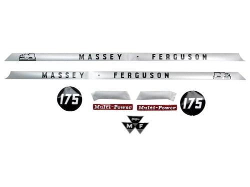 Zestaw naklejek - Massey Ferguson 175 S.41183 - Intertraktor