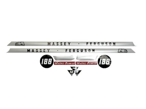 Zestaw naklejek - Massey Ferguson 188 S.41186 - Intertraktor