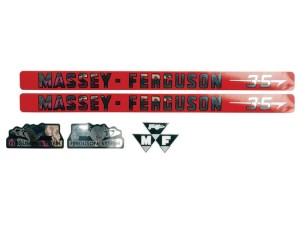 Zestaw naklejek - Massey Ferguson 35 S.41177