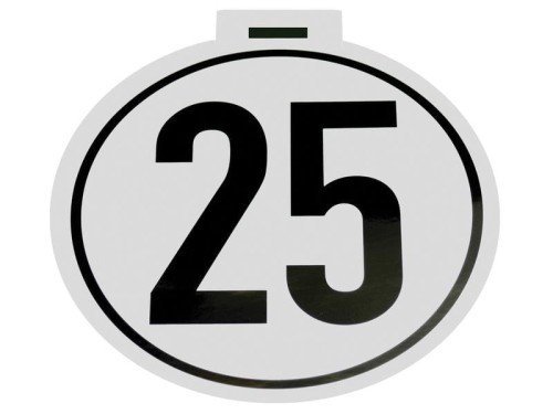 Znak ograniczenia prędkości 25Km/h S.31363 - Intertraktor