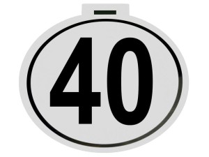 Znak ograniczenia prędkości 40Km/h S.31364