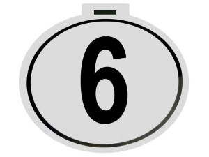 Znak ograniczenia prędkości 6Km/h S.31360