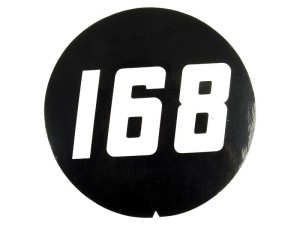 Naklejka - Massey Ferguson 168 S.2084