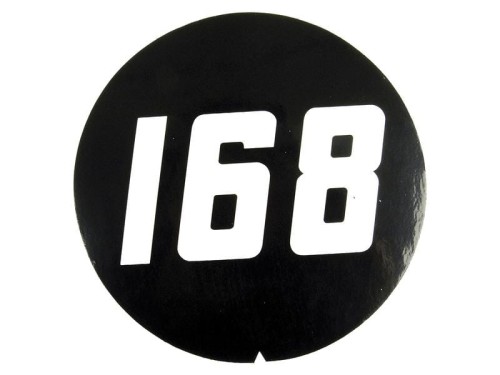 Naklejka - Massey Ferguson 168 S.2084 - Intertraktor