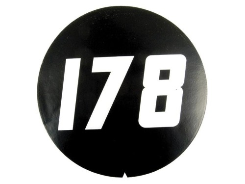 Naklejka - Massey Ferguson 178 S.2086 - Intertraktor