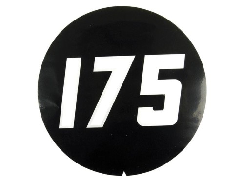 Naklejka - Massey Ferguson 175 S.2037 - Intertraktor