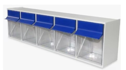 Skrzynka warsztatowa z wychylanymi pojemnikami 5 ele. 60 cm WE5BIN - Intertraktor