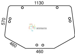 Szyba tylna L171335 L202528KR